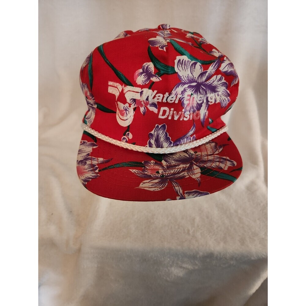 Water Energy Division Tropical Theme Ball Cap